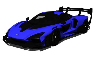 超精细汽车模型 迈凯伦 McLaren Senna GTR